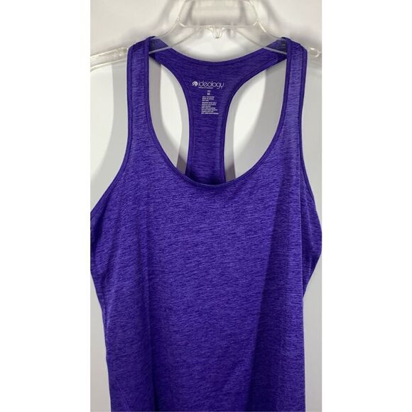 Ideology Believes In Movement Women's Racerback Tank Top Purple Size Medium - Picture 1 of 5